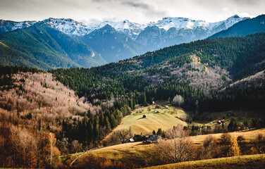 Fototapeta na wymiar Bucegi mountains - Romania.