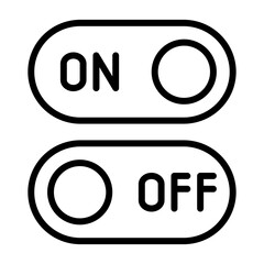 On off button icon