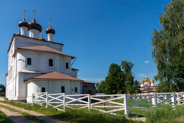 Fototapeta premium Гороховец. Церковь Воскресения Христова.