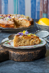 Almond and lemon cake