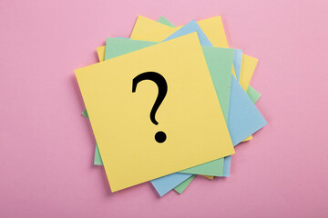  blank notepad on color background