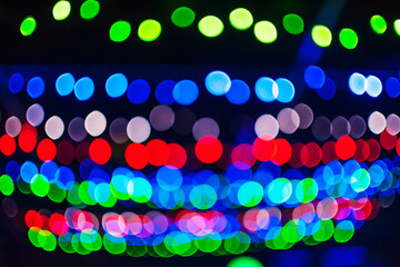 abstract blurred bright color background with bokeh
