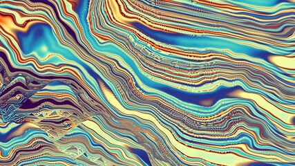 Abstract wavy marble texture. Horizontal pattern with aspect ratio 16 : 9