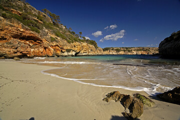 Calo des Moro.Santanyi.Comarca de Migjorn. Mallorca. Baleares.España.