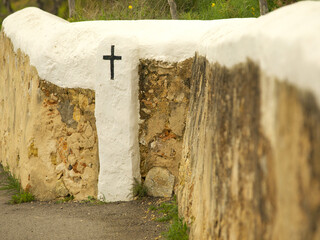 Sant Vicent de sa Cala,iglesia(s.XIX).Ibiza.Islas Pitiusas.Baleares.España.