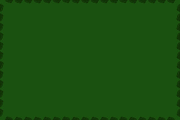 Green pattern border design  on Dark green background  .Abstract wallpaper.  Green wallpaper.