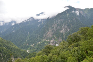 Fototapeta premium 中部山岳国立公園 