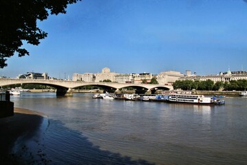 bridge over the river in London