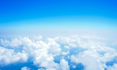 blue sky with clouds