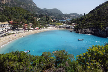 Naklejka premium Bucht bei paleokastritsa, Korfu