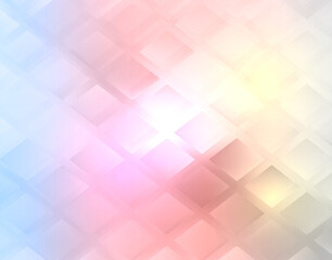 Mosaic abstract background, colorful 3d shiny vector design.