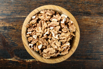 walnuts in a plate