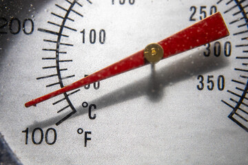termometr pokrywa grill