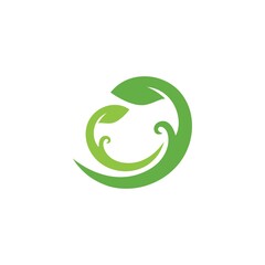 Leaf symbol and icon