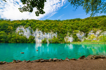 Plitvice National Park in Croatia.