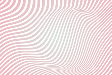 Vector Minimal abstract wavy line colorful gradient light background. Colorful wavy lines pattern. Opart stripes. Modern waves, geometric line stripes .