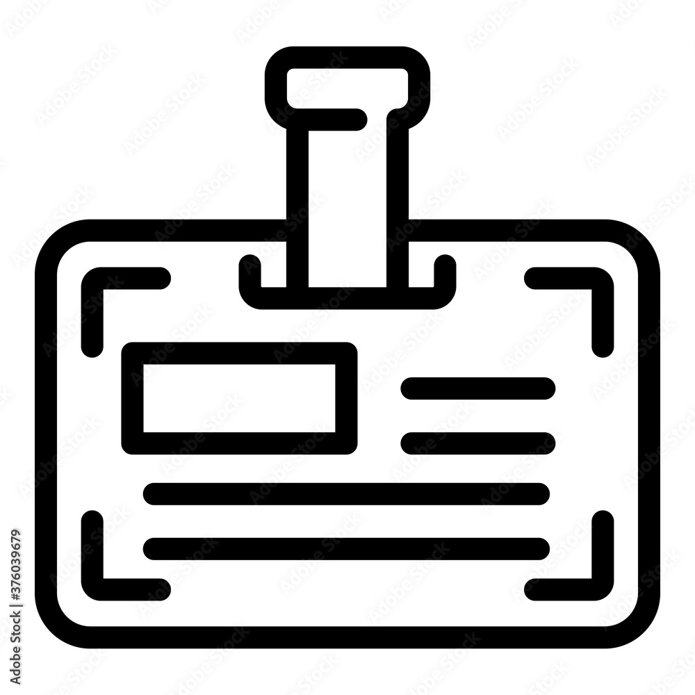 Poster quality badge icon. outline quality badge vector icon for web design isolated on white background