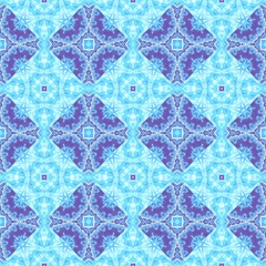 Abstract mosaic art pattern. Seamless ornament.