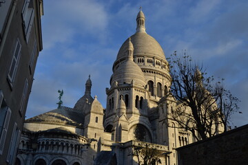 Fototapeta na wymiar DOME OF THE SACRED HEART. PARIS