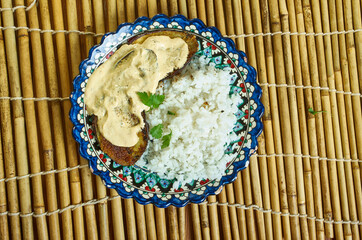 Aubergine katsu curry