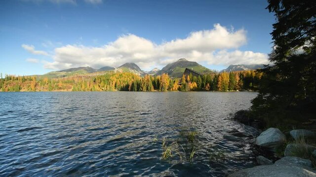 Strbskie pleso during autumn - Slovakia