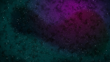 Obraz na płótnie Canvas Nebula and stars in night sky
