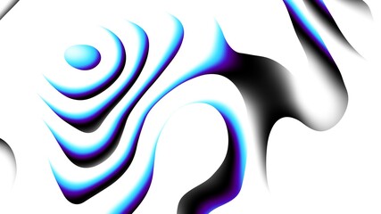 Abstract wavy uturistic image. Horizontal background with aspect ratio 16 : 9