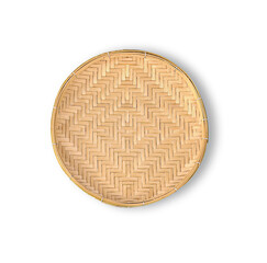 threshing basket isolated on white