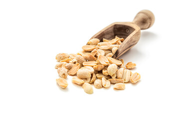 Salted and marinated peanuts