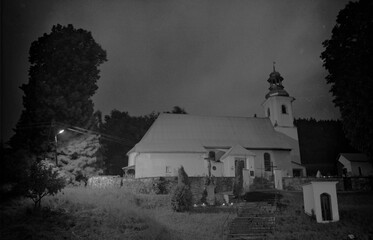 Kościół w nocy