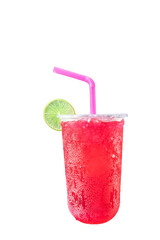 Red soda sweet water