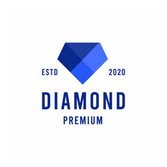 WebBlue Diamond Colorful premium Vector Logo illustration Technology design