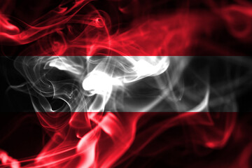 Austria smoke flag