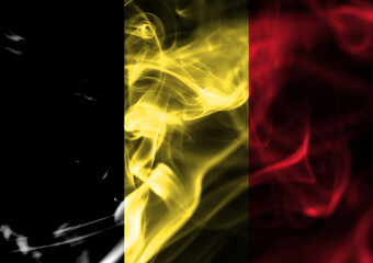 Belgium smoke flag