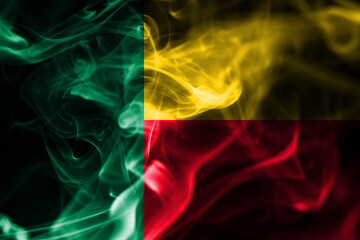 Benin smoke flag
