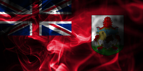 Bermuda smoke flag, British Overseas Territories, Britain dependent territory flag