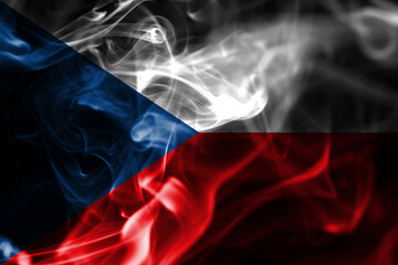 Czech Republic smoke flag