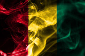 Guinea smoke flag