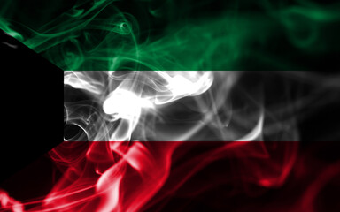 Kuwait smoke flag