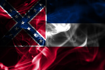 Mississippi state smoke flag, United States Of America