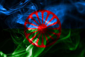 Romani people smoke flag, Gipsy smoke flag