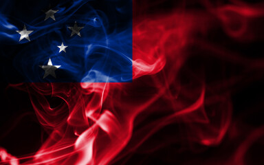 Samoa smoke flag