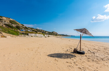 Ayazma Beach in Bozcaada Island