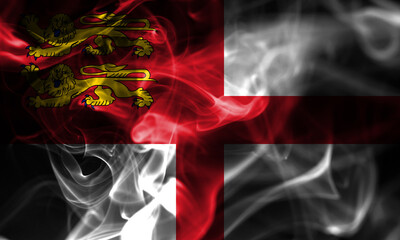  Sark smoke flag, United Kingdom dependent territory flag