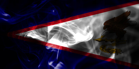  American Samoa smoke flag, United States dependent territory flag