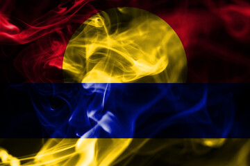  Palmyra Atoll smoke flag, United States dependent territory flag