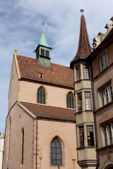Fototapeta na wymiar Ancien presbytère protestant de Colmar en Alsace