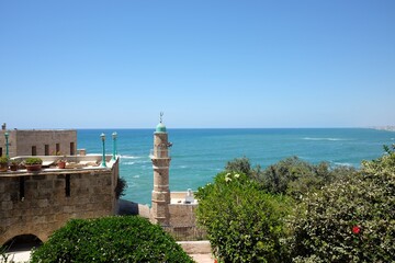 view of the old town, Jaffa, Israel