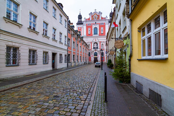The old town in Poznan, Poland. 
