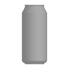 Aluminium beer 3d. Mockup Template. Realistic metal cans. 3D can mockup. Stock vector illustration on white isolated background.